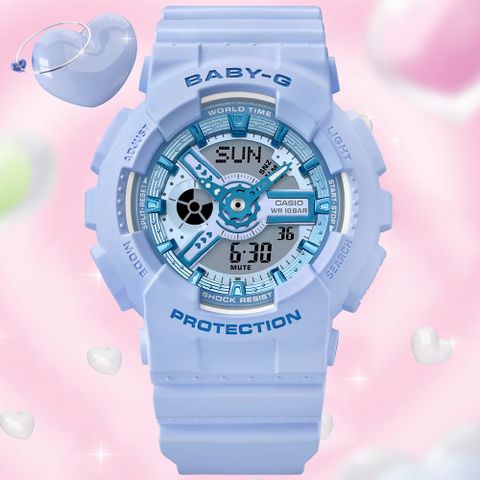 CASIO 卡西歐 BABY-G Y2K時尚風格 雙顯腕錶 禮物推薦 送禮首選 BA-110YK-2A