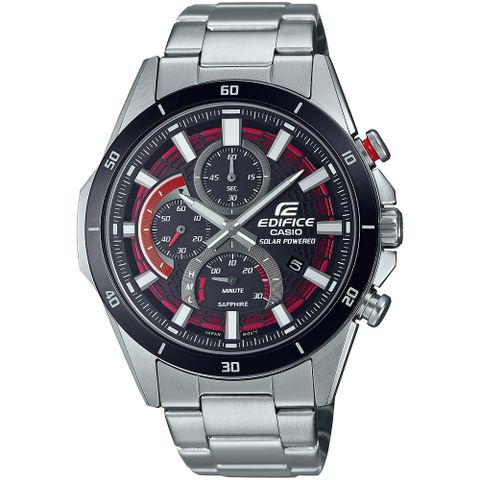 熱銷品牌▼日系手錶CASIO 卡西歐 EDIFICE 太陽能 纖薄動感運動風計時手錶 EFS-S610DB-1A