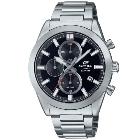 ▶新款到貨◀CASIO卡西歐 EDIFICE 經典款 三眼計時腕錶 母親節 禮物 EFB-710D-1AV