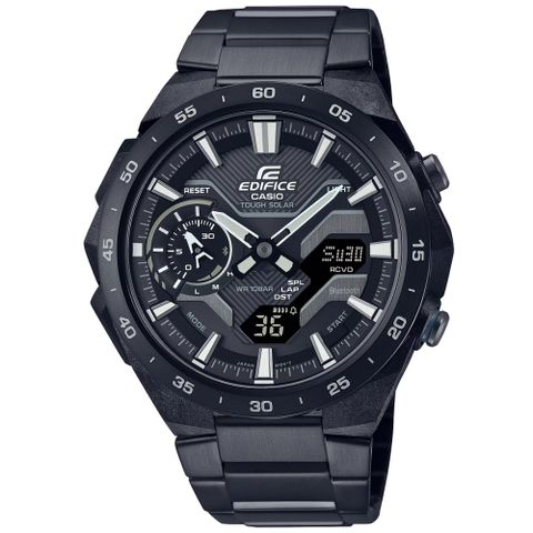 ▶新款到貨◀CASIO卡西歐 EDIFICE 太陽能x藍牙連線 賽車計時腕錶 母親節 禮物 ECB-2200DC-1A