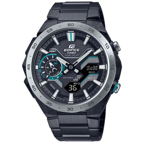 ▶新款到貨◀CASIO卡西歐 EDIFICE 太陽能x藍牙連線 賽車計時腕錶 禮物推薦 畢業禮物 ECB-2200DD-1A