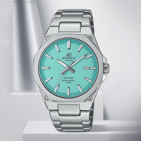 熱銷品牌▼日系手錶CASIO 卡西歐 EDIFICE 輕薄系列八角手錶(EFR-S108D-2BV)