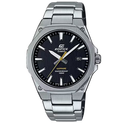 CASIO 卡西歐 EDIFICE 八角錶圈 輕薄運動腕錶 禮物推薦 送禮首選 EFR-S108D-1AV