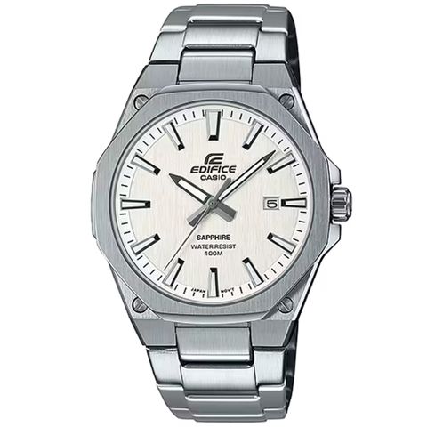 ▶新款到貨◀CASIO卡西歐 EDIFICE 八角錶圈 輕薄運動腕錶 禮物推薦 畢業禮物 EFR-S108D-7AV