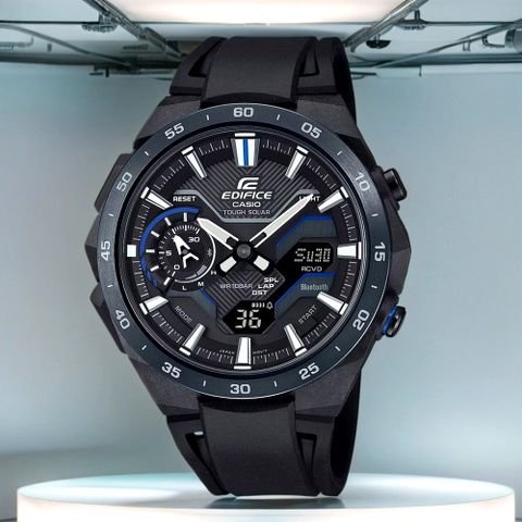 熱銷品牌▼日系手錶CASIO 卡西歐 EDIFICE 方程式賽車 碳纖維藍芽手錶 ECB-2200PB-1A