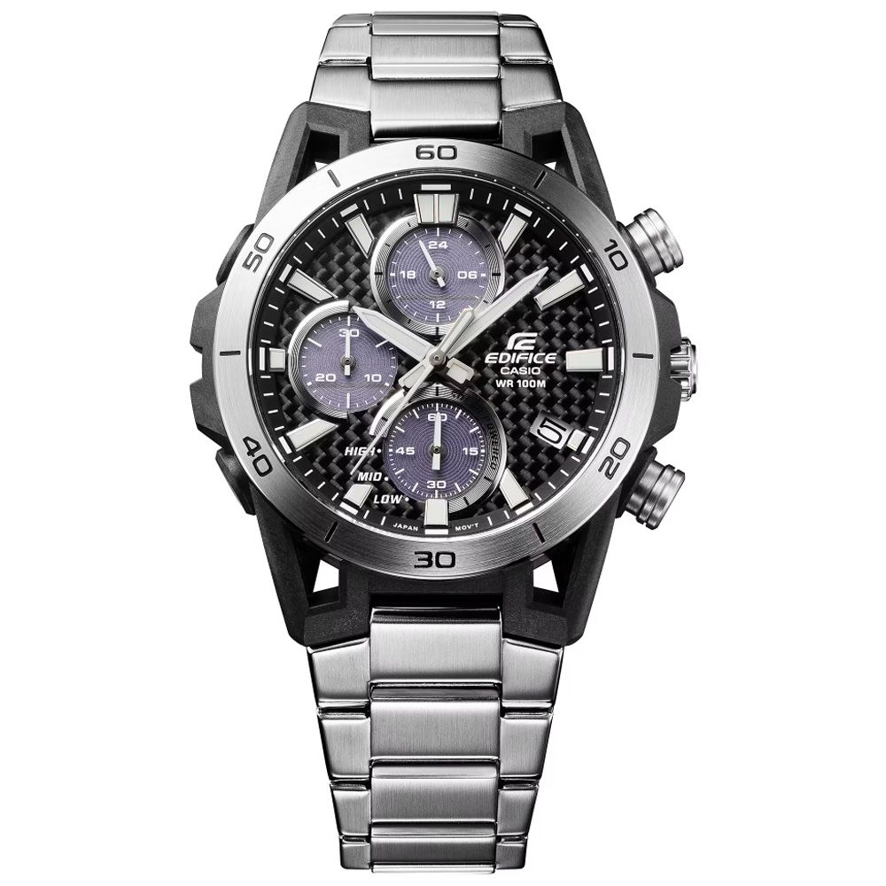 CASIO 卡西歐 EDIFICE 太陽能 方程式賽車 計時腕錶 交換禮物 聖誕節 EQS-960D-1AV