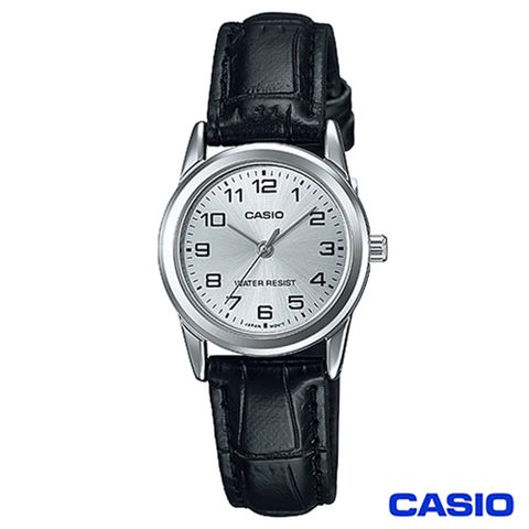 CASIO 卡西歐 時尚休閒女仕皮帶腕錶 LTP-V001L-7B