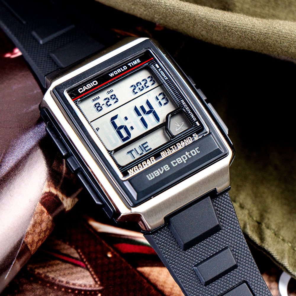 CASIO 卡西歐 日本限定世界五局雙顯電波錶(WV-59J-1AJF)