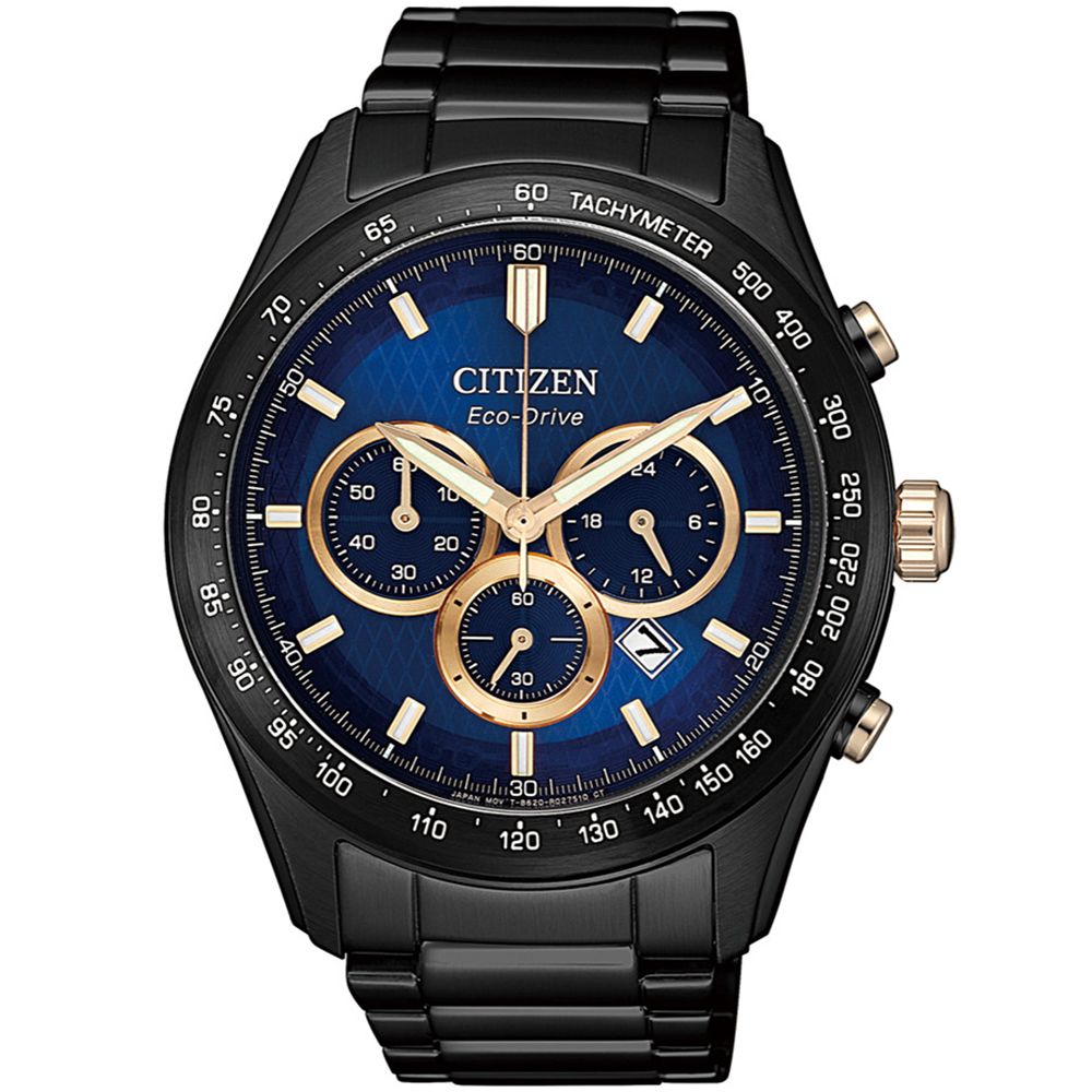 CITIZEN 星辰 光動能浪漫時分時尚對錶 (CA4458-88L+EM0508-80A)