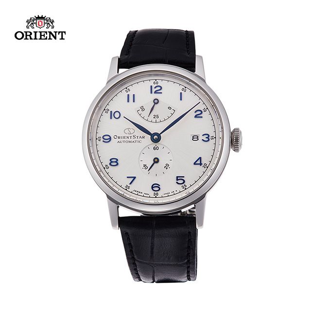 ORIENT 東方  STAR 之星 HERITAGE GOTHIC系列 經典復刻款 皮帶款 RE-AW0004S 銀色-38.7mm