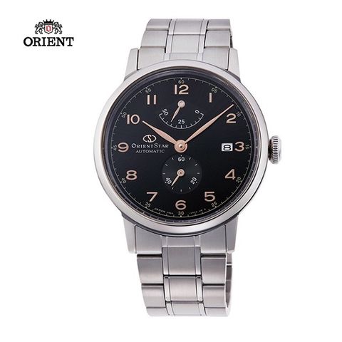 ORIENT STAR 東方之星 HERITAGE GOTHIC系列 經典復刻款 鋼帶款 黑色 RE-AW0001B-38.7mm