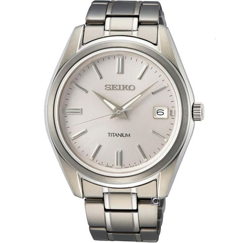 SEIKO 精工 CS 經典簡約鈦金屬腕錶(6N52-00B0S)SUR375P1