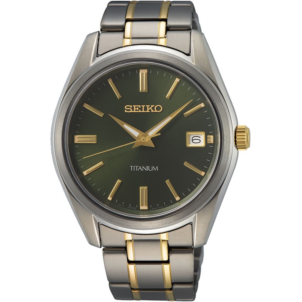 SEIKO 精工 CS系列經典款鈦金屬時尚腕錶/40mm (6N52-00B0G/SUR377P1)SK003