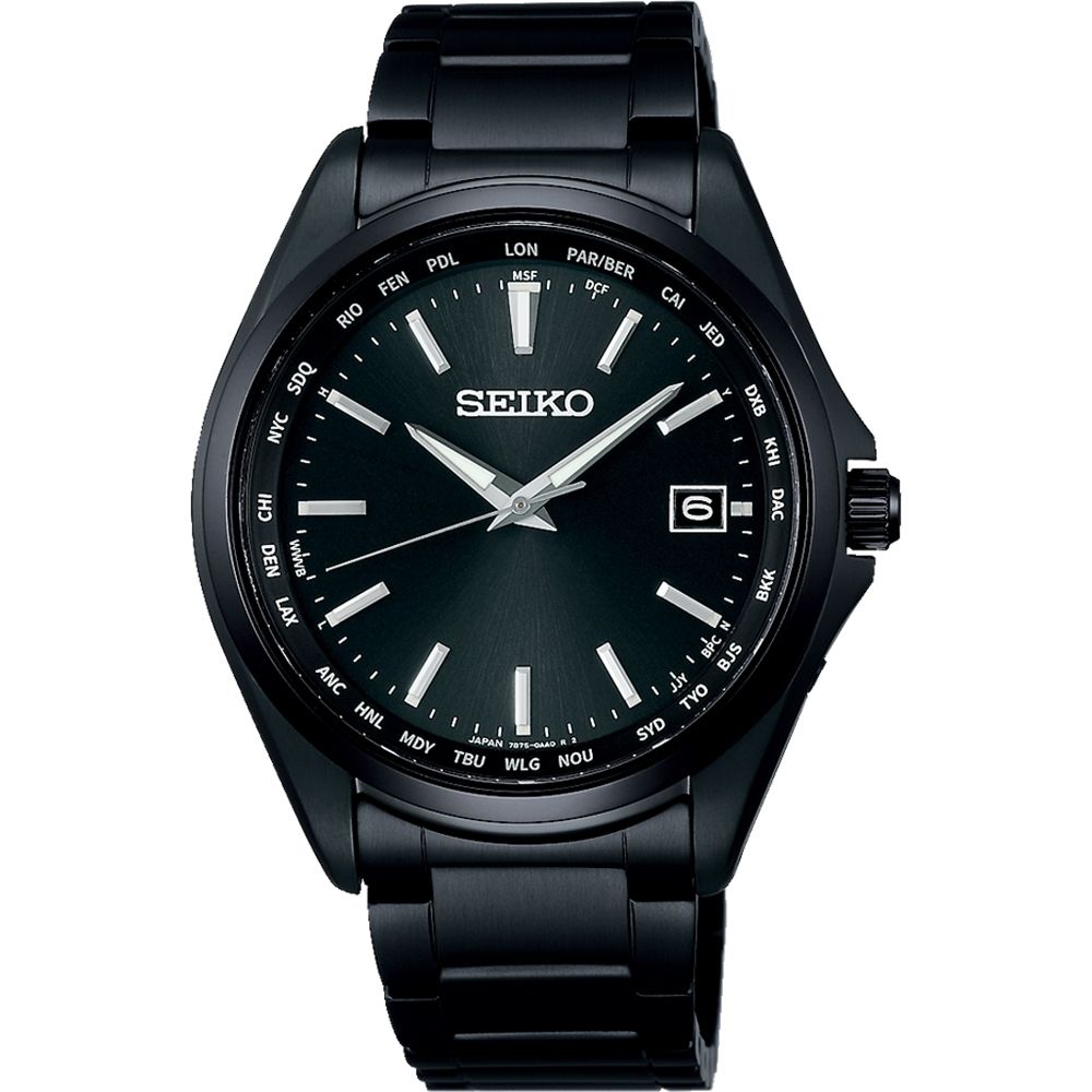SEIKO 精工 享指定專櫃售後服務 SPIRIT太陽能鈦金屬電波錶SBTM333J /7B75-0AA0SD