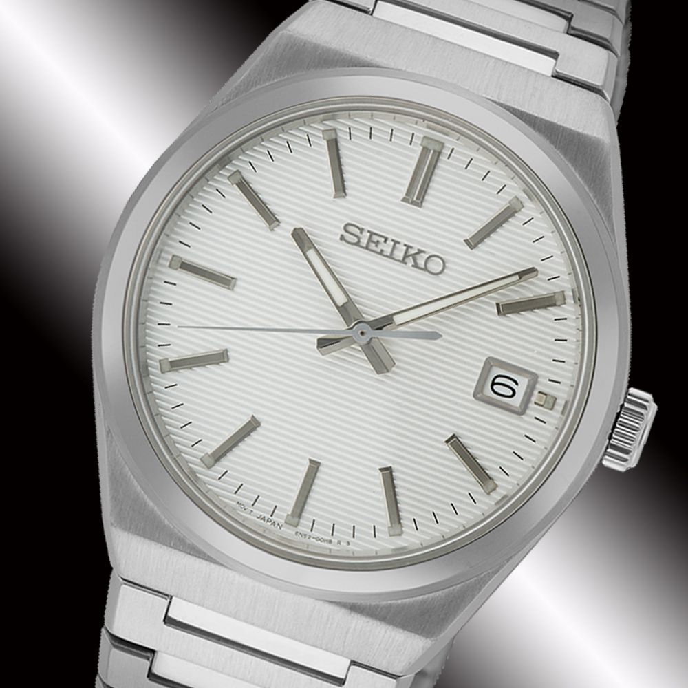 SEIKO 精工 CS系列簡約石英手錶-39mm SUR553P1 6N52-00H0S