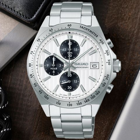 SEIKO 精工 CS 計時腕錶 母親節 禮物 推薦 (SBTR039J/8T67-00Y0S)