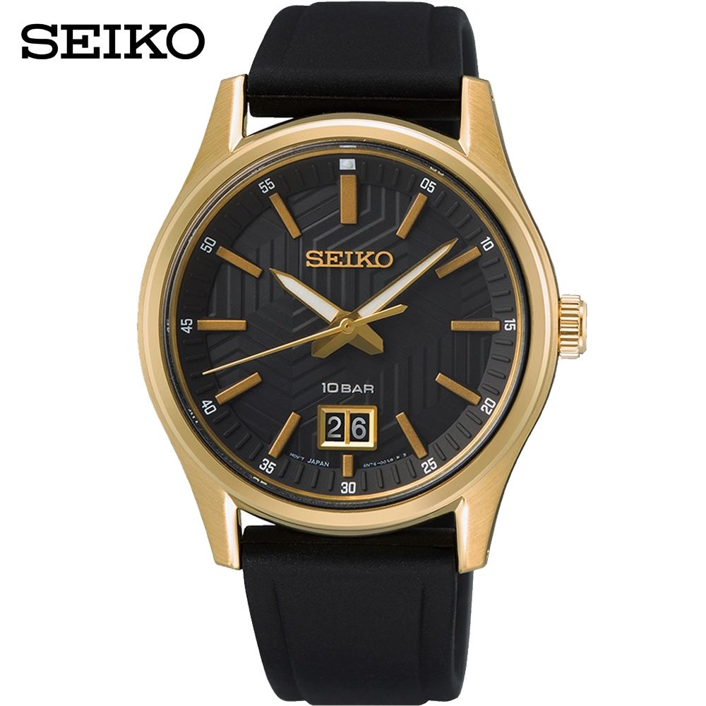 SEIKO 精工  CS系列 大視窗日期腕錶(SUR560P1/6N76-00K0C)