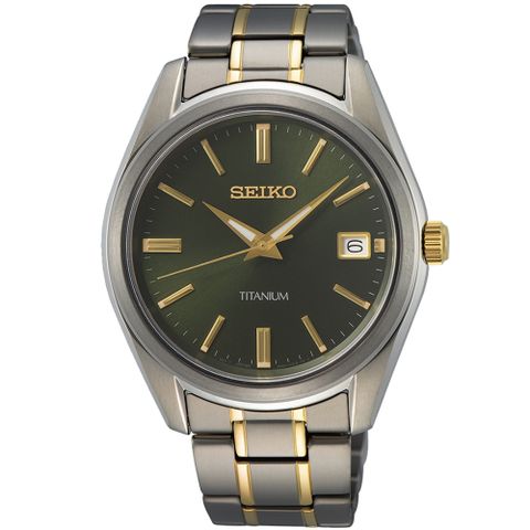 SEIKO 精工 CS 鈦金屬 簡約日系腕錶 雙11 特惠 (6N52-00B0G/SUR377P1)