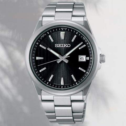 SEIKO 精工 CS系列 太陽能 簡約日系腕錶 38.9mm (7B72-0AK0D/SBTM351J)