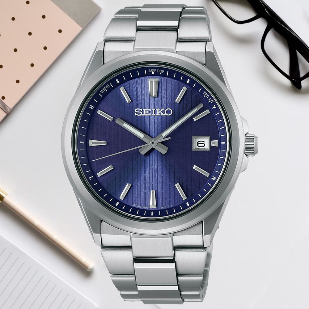 SEIKO 精工 CS 太陽能 日系時尚腕錶 禮物推薦 送禮首選 (SBTM349J/7B72-0AK0B)