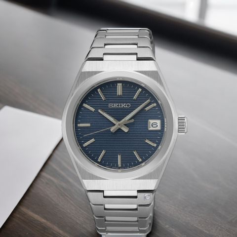SEIKO 精工 CS系列 幾何紋計時手錶(SSB445P1/8T63-00Y0B)