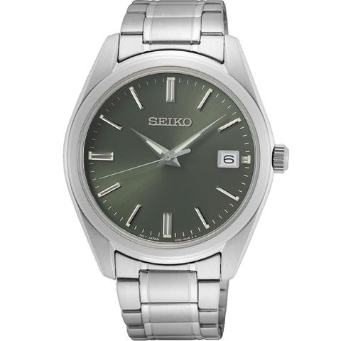 SEIKO 精工 經典簡約紳士腕錶-40mm 6N52-00A0G/SUR527P1_SK040