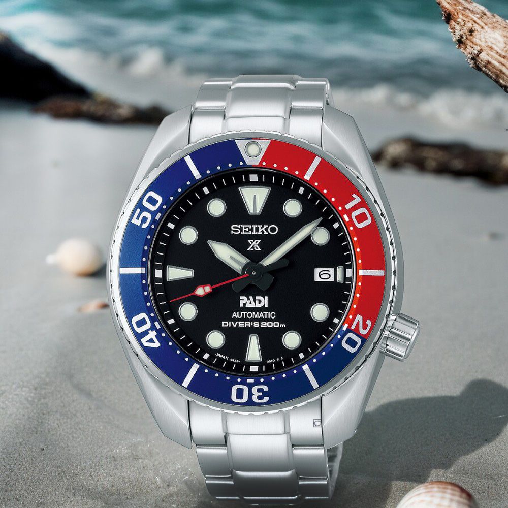 SEIKO 精工 Prospex系列 SCUBA PADI 潛水機械錶 男錶 手錶-SPB181J1/6R35-00R0R