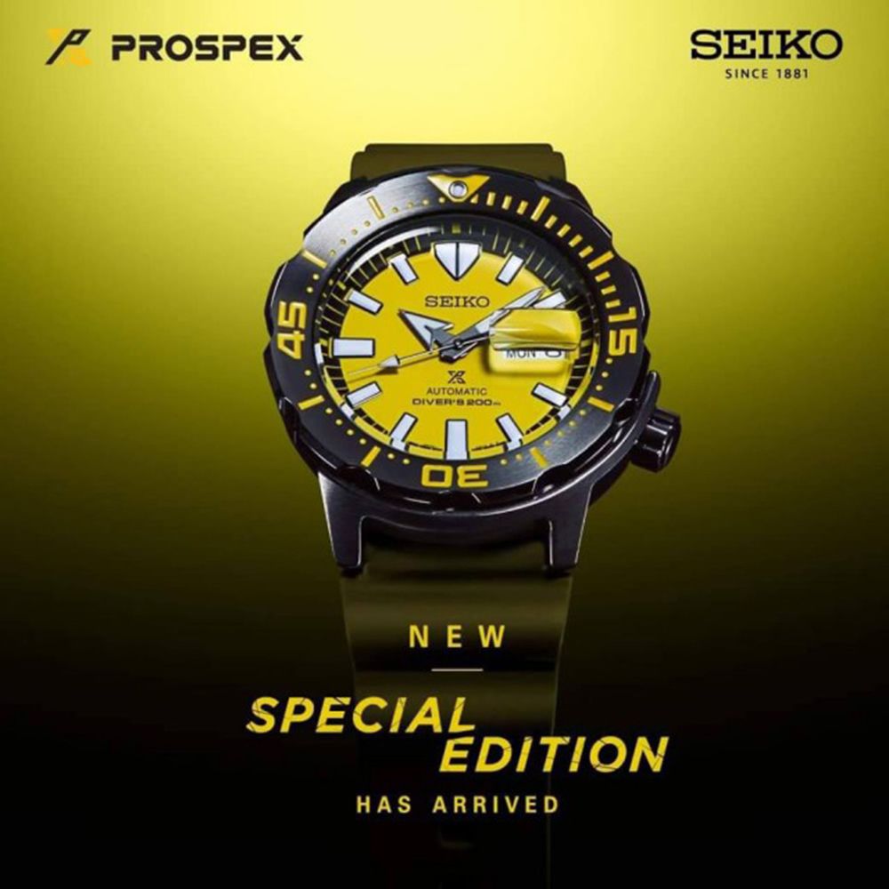 SEIKO 精工   PROSPEX 深海潛龍潛水機械錶(SRPF35K1/4R36-08B0Y)42.4mm