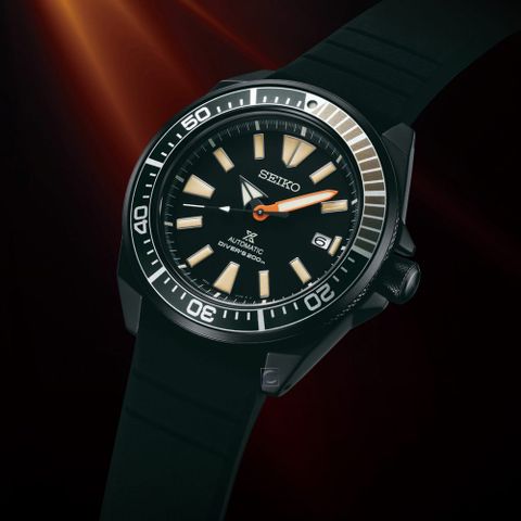 SEIKO Prospex 黑潮黑武士限量200米潛水機械錶-4R35-04W0C(SRPH11K1)