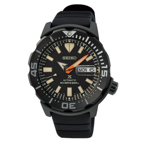 SEIKO 精工 Prospex 黑潮系列 SRPH13K1 兩百米潛水錶 機械男錶 4R36-10L0C 黑 42.4mm