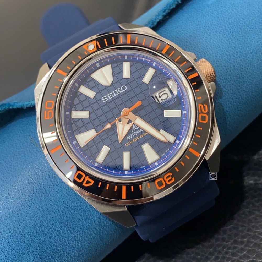 SEIKO 精工   PROSPEX系列 專業200米潛水機械錶-43.8mm(4R35-03W0U/SRPH43K1)