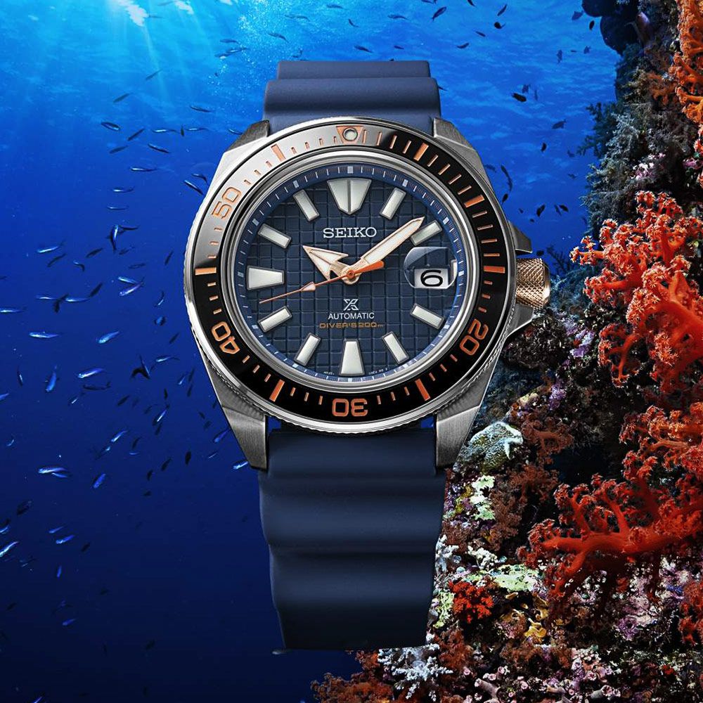SEIKO 精工 Prospex DIVER SCUBA KING武士 亞洲款 200米潛水機械錶(SRPH43K1/4R35-03W0U)