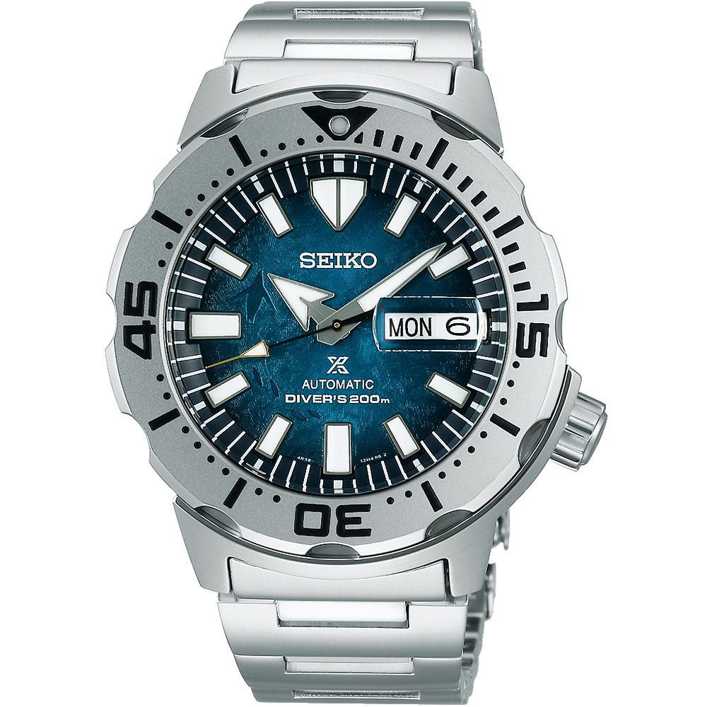 SEIKO 精工Prospex 愛海洋企鵝遨遊200米潛水機械錶SRPH75K1 4R36-11C0G