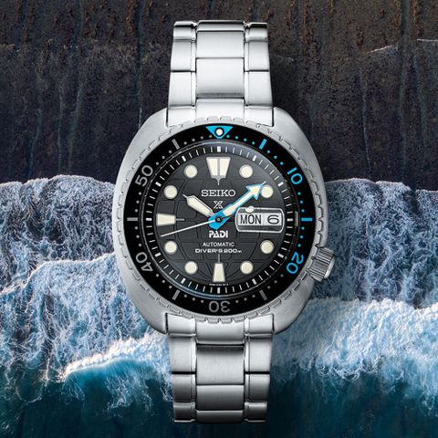 SEIKO 精工 PROSPEX DIVER SCUBA 200米潛水陶瓷機械錶/45mm (4R36-06Z0I/SRPG19K1)SK003