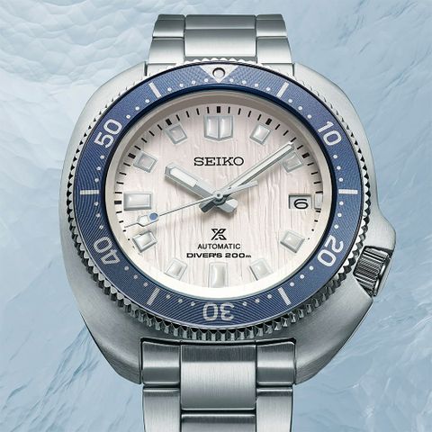 SEIKO 精工 Prospex 愛海洋 極地冰川 200米潛水機械錶 1970現代詮釋版 SPB301J1 6R35-02A0B