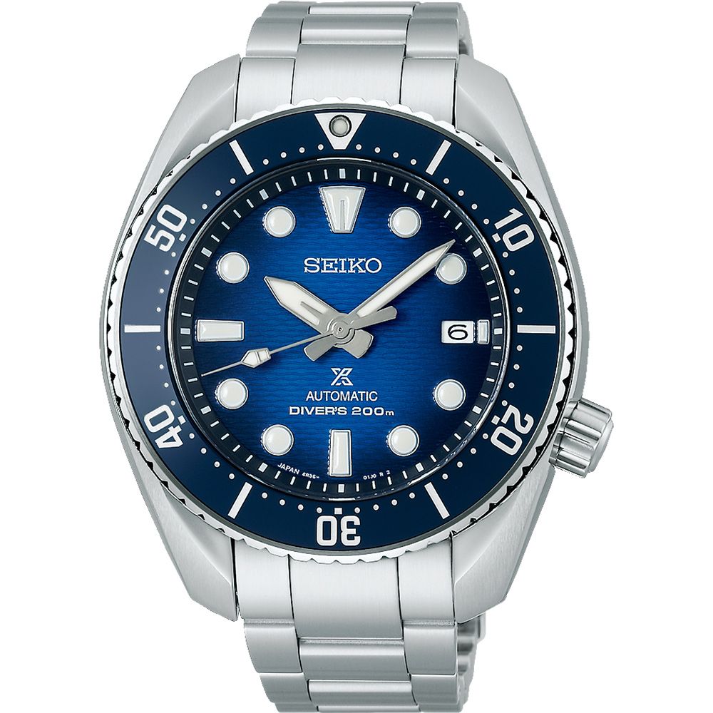 SEIKO 精工 Prospex King SUMO殼型 200米潛水機械錶-41mm SPB321J1 6R35-02C0B