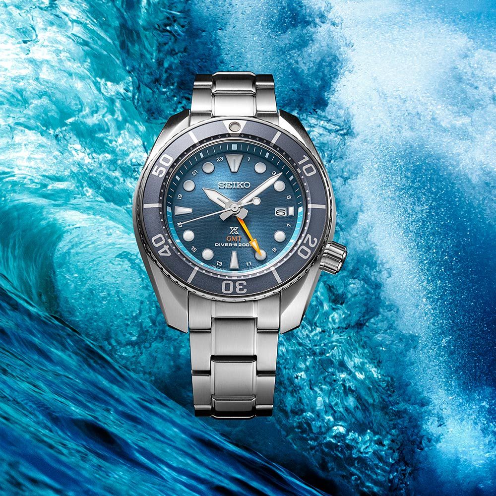 SEIKO 精工   PROSPEX SUMO 太陽能 GMT 200米防水潛水錶(5K65-0AA0B/SFK001J1)45mm