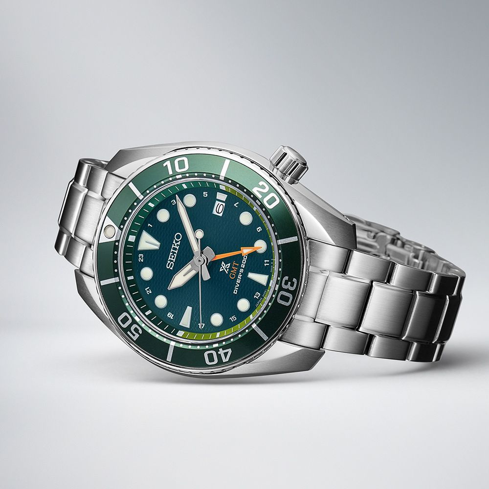 SEIKO 精工   PROSPEX SUMO 太陽能 GMT 200米防水潛水錶(5K65-0AA0G/SFK003J1)45mm