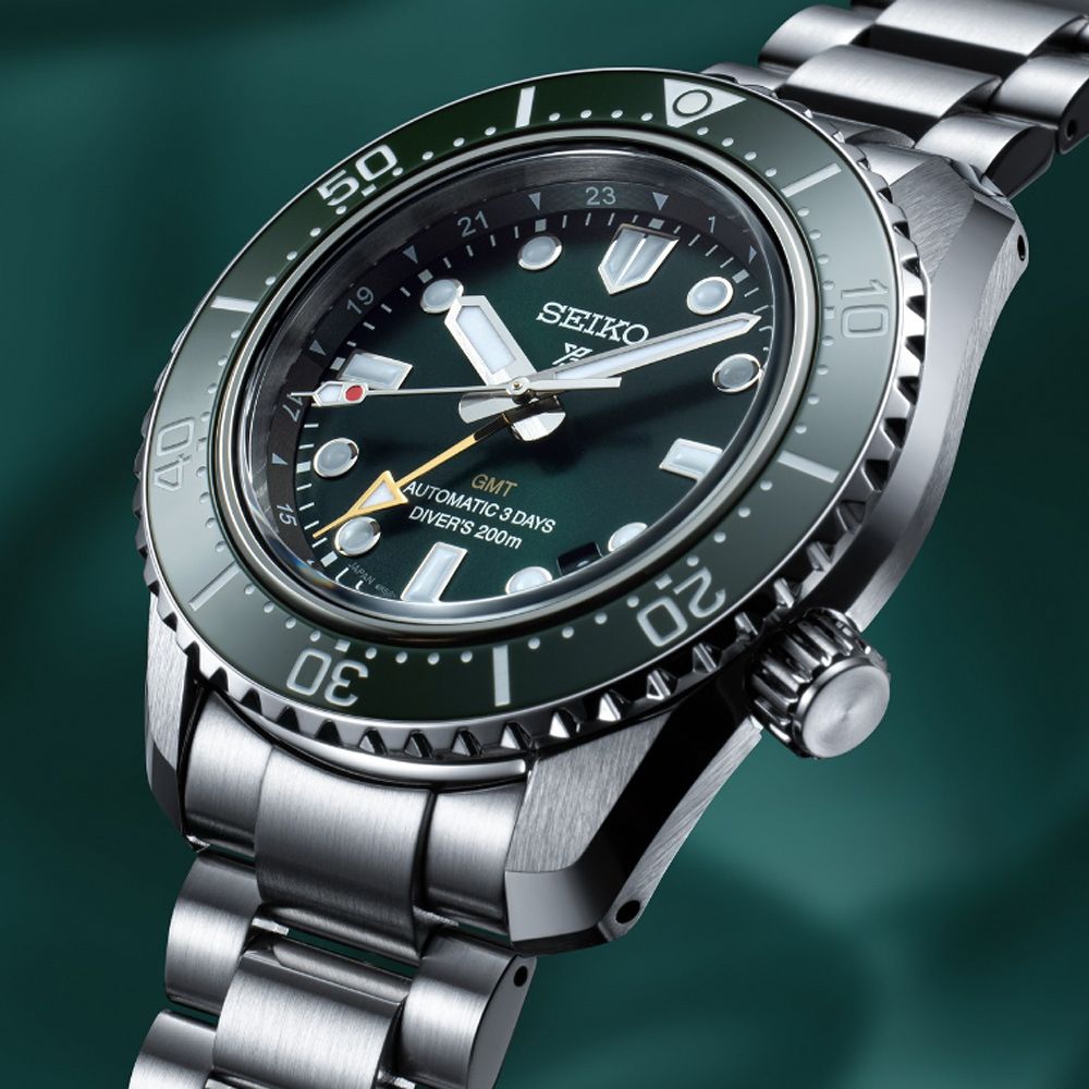 SEIKO 精工Prospex SPB381J1 三日鍊GMT 潛水陶瓷機械錶-42mm
