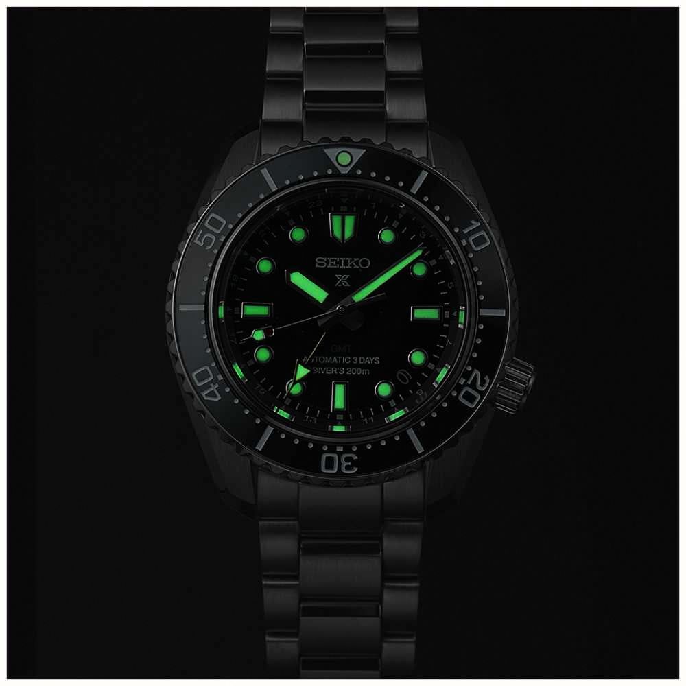 SEIKO 精工Prospex SPB381J1 三日鍊GMT 潛水陶瓷機械錶-42mm