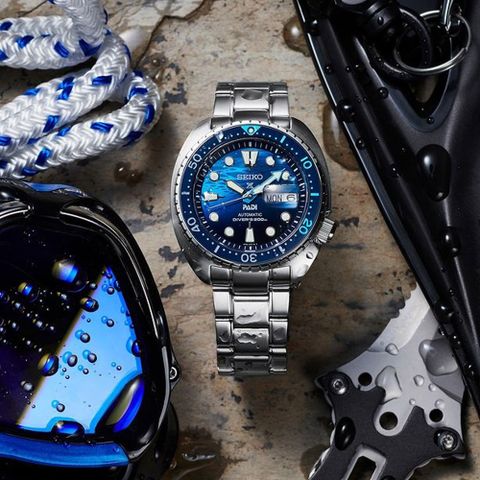 SEIKO 精工 PROSPEX 系列 PADI 特別版  海龜 潛水機械腕錶-4R36-06Z0F/SRPK01K1