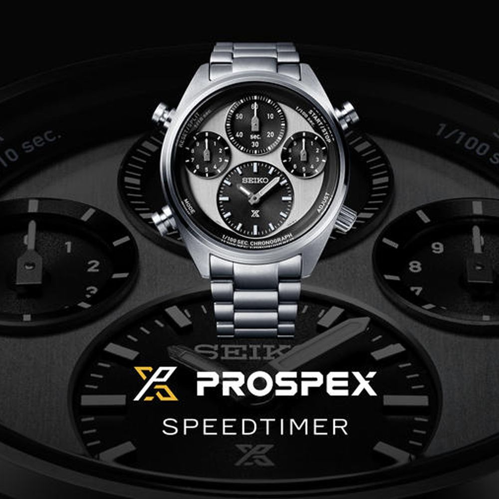 SEIKO 精工   PROSPEX 系列 太陽能8A50計時腕錶-8A50-00A0S/SFJ001P1
