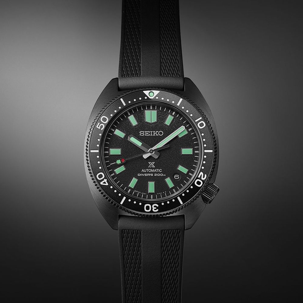 SEIKO 精工 Prospex 1968復刻現代版黑潮200米潛水機械錶/41mm 6R35-02E0C(SPB335J1)