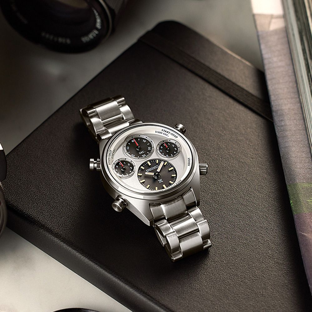 SEIKO 精工 Prospex SPEEDTIMER 製錶110週年限量 1/100秒太陽能計時手錶 SFJ009P1 8A50-00D0S