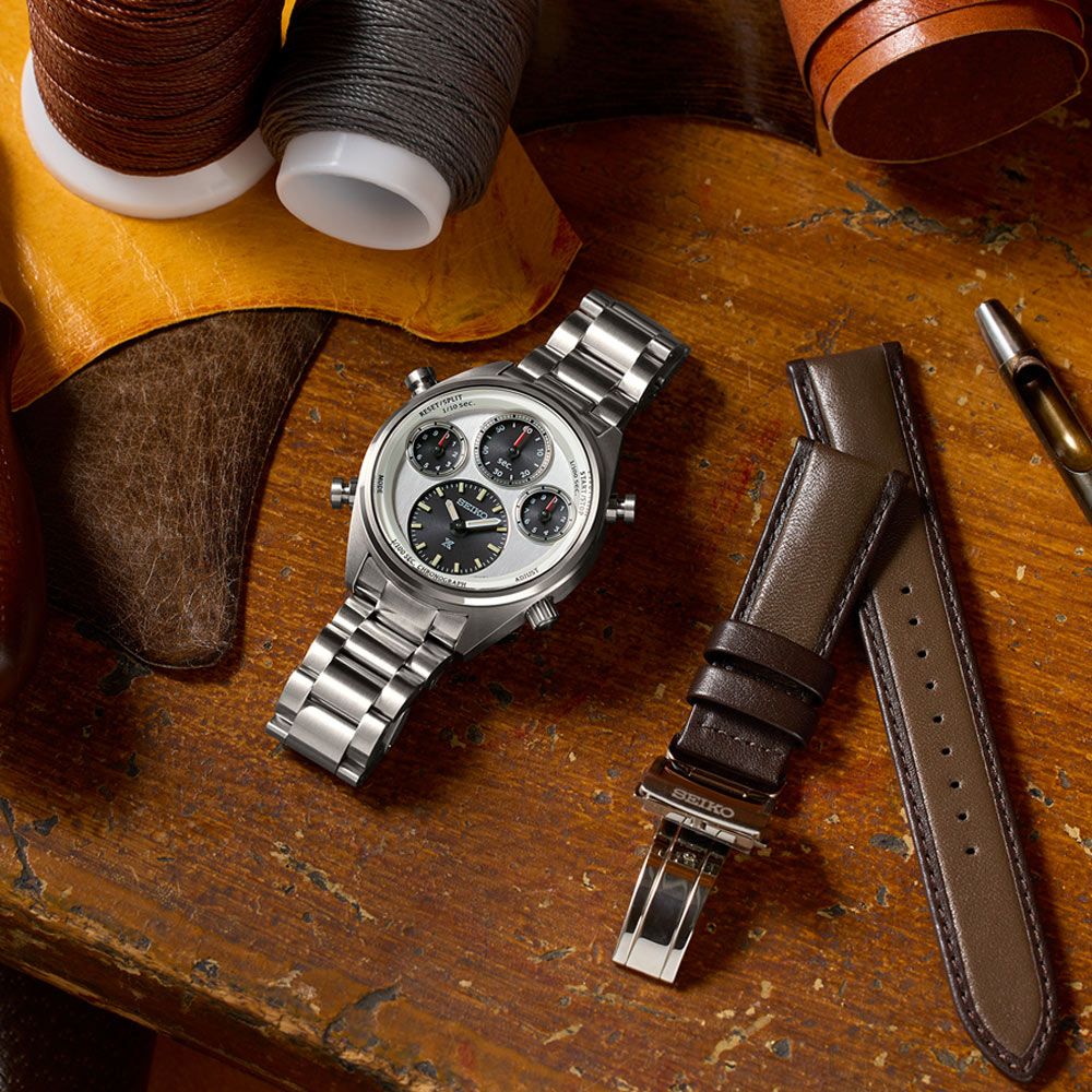 SEIKO 精工   Prospex SPEEDTIMER 110週年限量 1/100秒太陽能計時手錶-SFJ009P1/8A50-00D0S