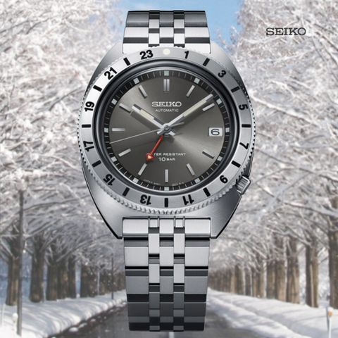 復刻限量款SEIKO 精工 PROSPEX 復刻1968限量款 GMT機械錶-38.5mm(SPB411J1/6R54-00A0N)_SK028