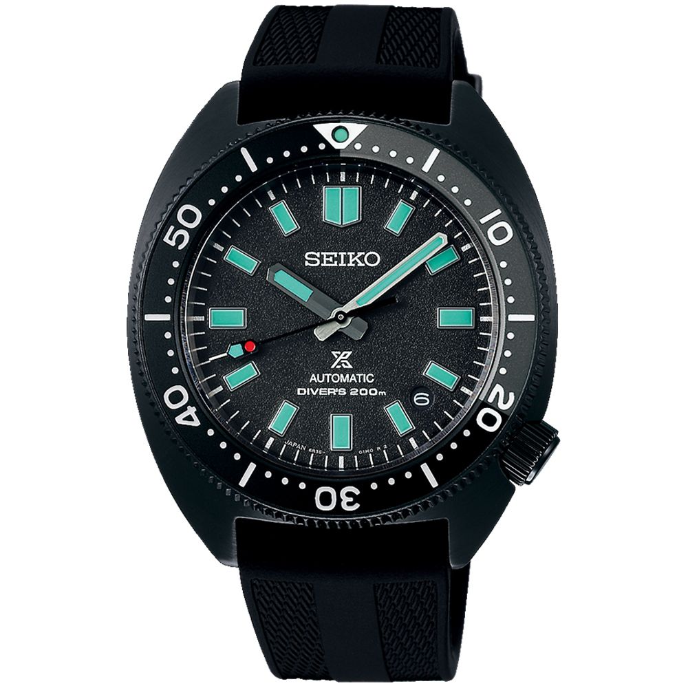 SEIKO 精工 PROSPEX 限量黑潮 夜視機械腕錶 雙11 特惠 (6R35-02E0C/SPB335J1)