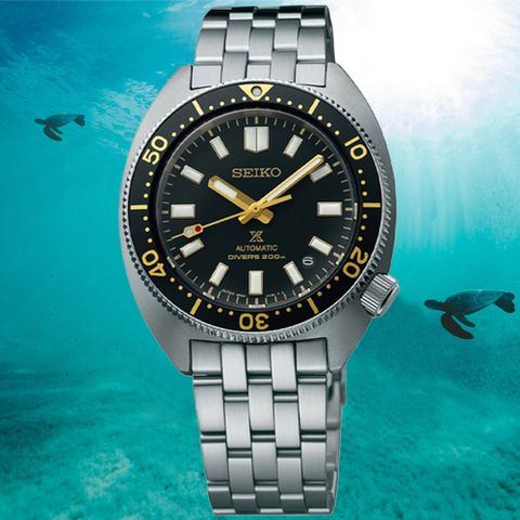 SEIKO 精工 PROSPEX 復刻海龜 潛水機械腕錶 禮物推薦 送禮首選 (6R35-01Z0S/SPB313J1)