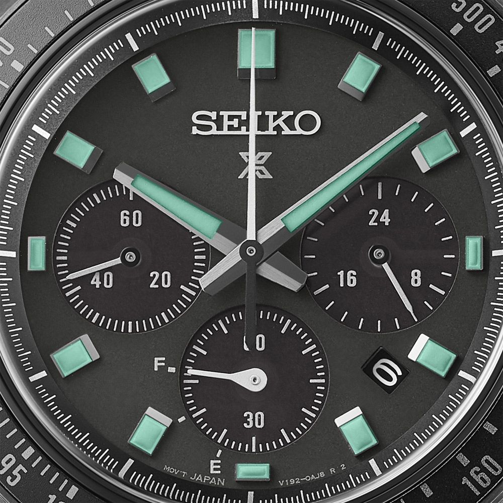 SEIKO 精工 Prospex SPEEDTIMER 黑潮夜視 太陽能計時錶 SSC923P1 V192-0AH0C