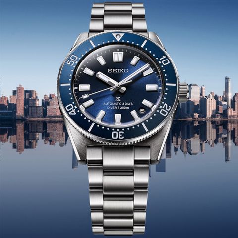 SEIKO精工 PROSPEX系列 1965復刻 三日鍊 潛水機械腕錶 40mm (6R55-00G0B/SPB451J1)